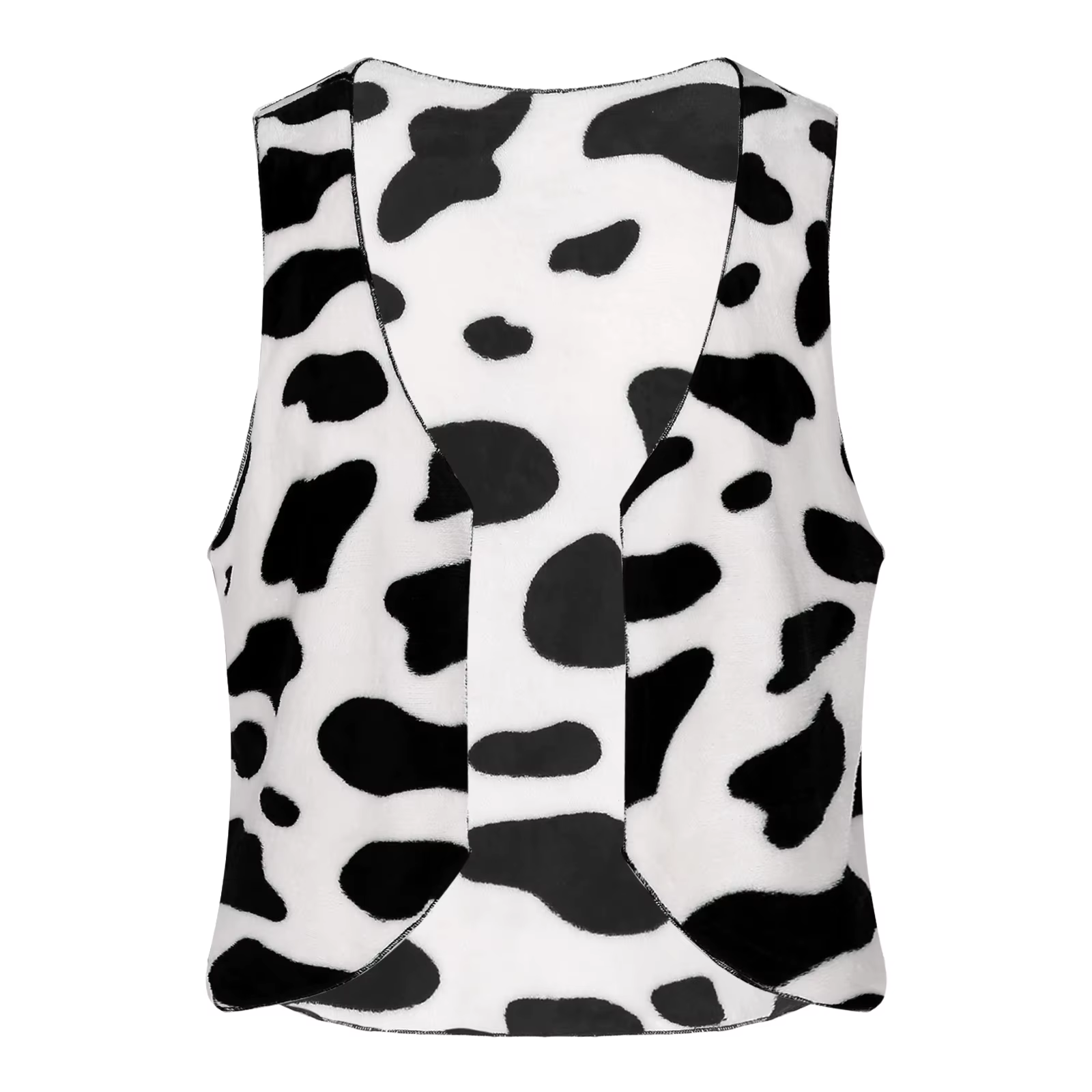 Manteau sans manches imprimé vache pour hommes, ouvert sur le devant, gilet Hippie, noël, Halloween,