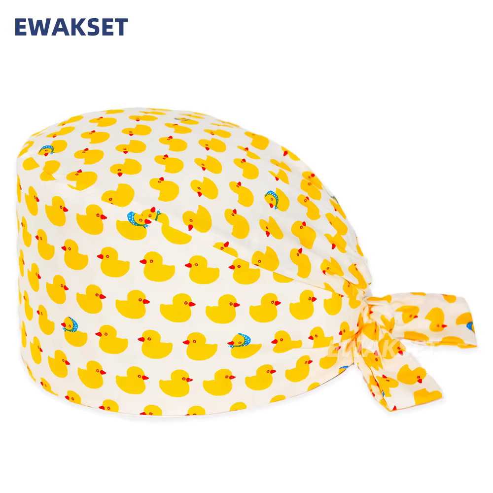Chapeaux de travail médical et clinique unisexe, casquette de chirurgien en coton, casquettes de tra