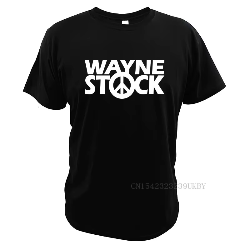 Mayor's World 2 T-shirt 100% coton, col rond, lettre imprimée, film de comédie américaine, confortab
