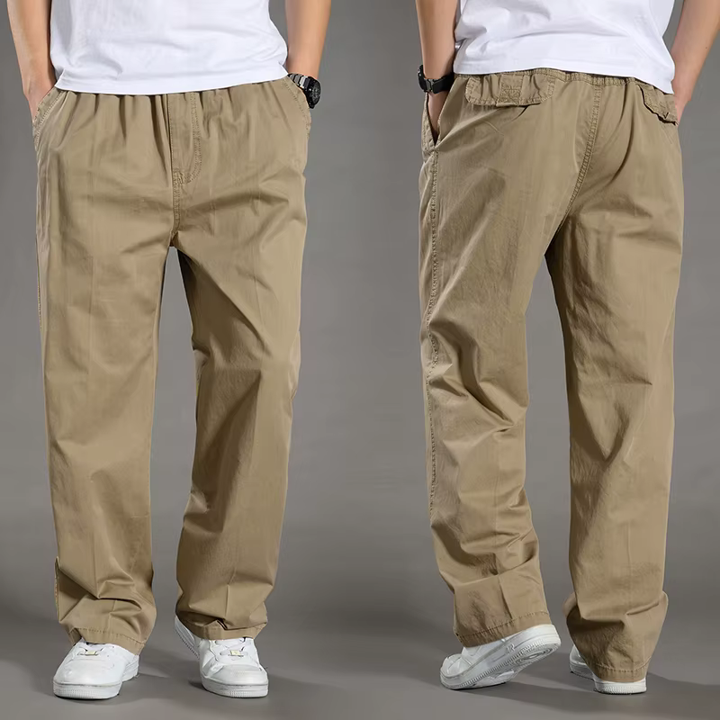 Pantalon Cargo homme été printemps coton vêtements de travail nouveau en grande taille 6XL décontrac