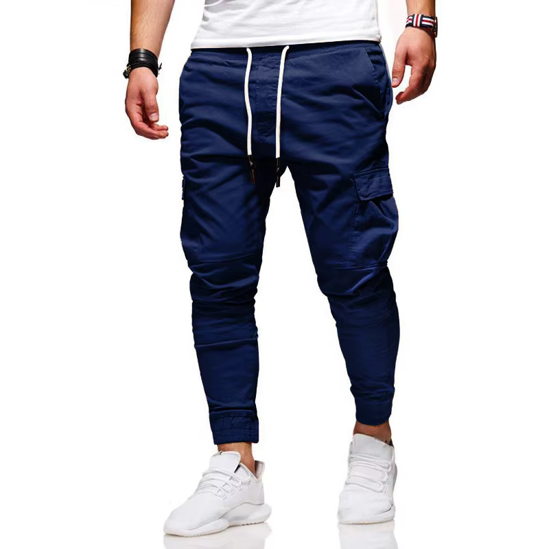 Viser de jogging Hip Hop pour hommes, joggeurs de course, streetwear décontracté, bas d'entraînement