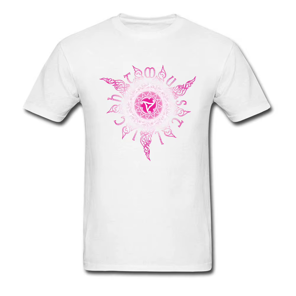 T-shirt personnalisé à col rond pour hommes, T-shirt en tissu de coton Neon Star, haut de soleil, co
