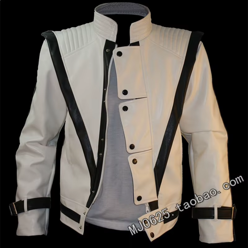 Imitateur Michael White Vocal Interdiction Jacket Outwear, Punk, Halloween