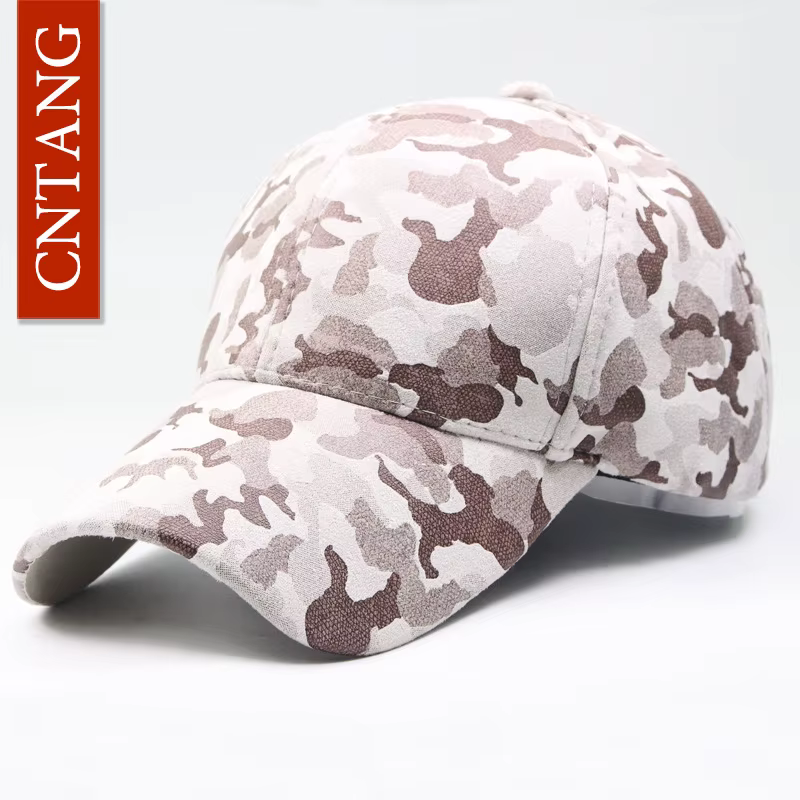 CNTANG cuir daim PU Camouflage casquette de Baseball hommes mode printemps chapeau Snapback Hip Hop 