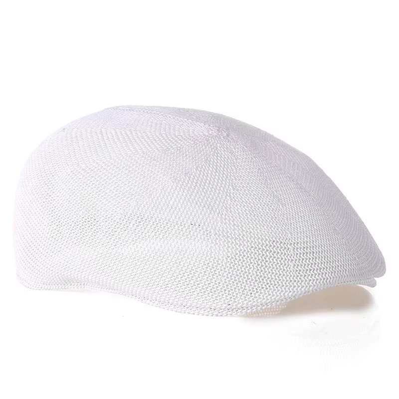 Mode béret chapeau Casquette Casquette paille maille chapeaux pour hommes et femmes enfants visières