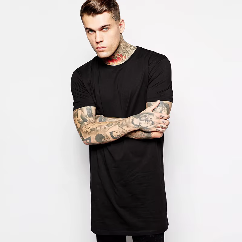 T-shirt Hip Hop Homme 2026 MRMT – Coupe Longue, Manches Courtes, Taille US – Haut pour Homme