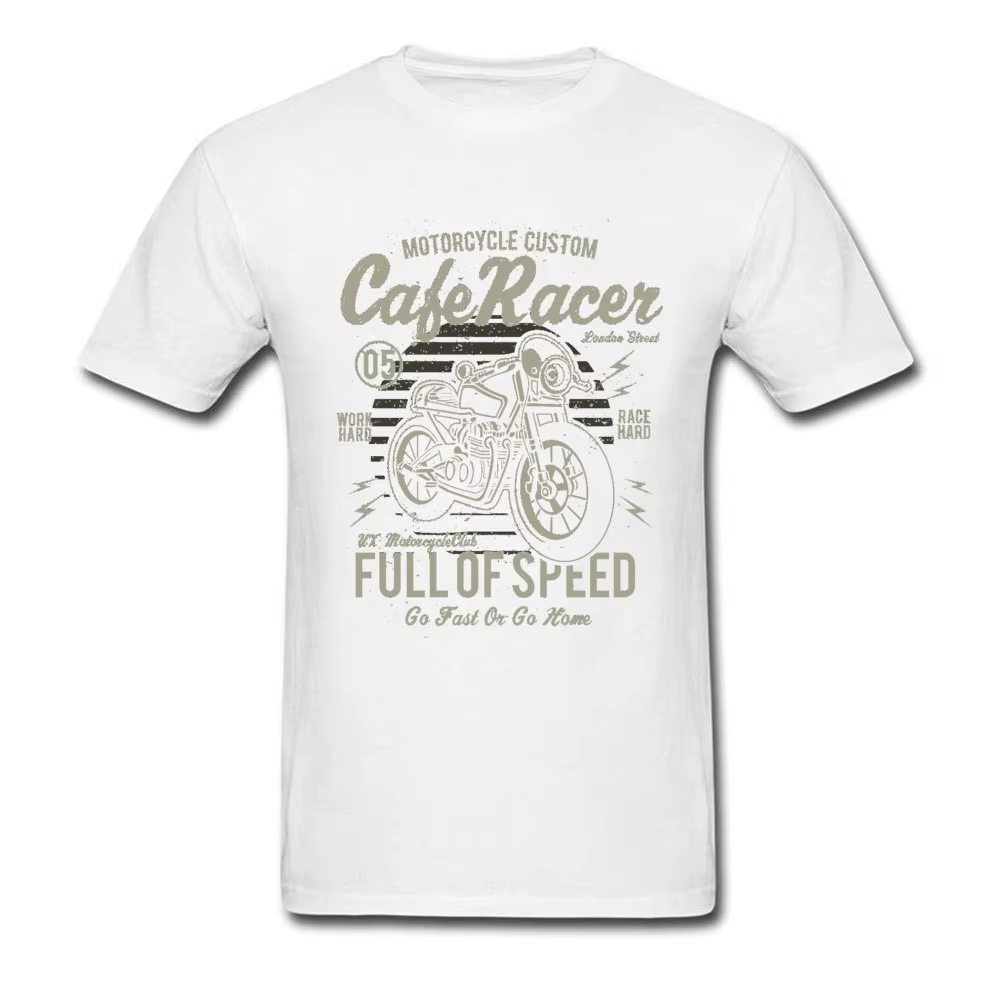 73Inboulon Full of Speed Vintage Motorcycle T Shirt, Retro Hurbike, Cool Tshirt, Oversize Game, Ride