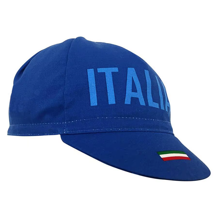Casquettes de cyclisme classiques unisexes, Italie, Blue, Gorra Ciclismo, OSCROLLING, Nouveau