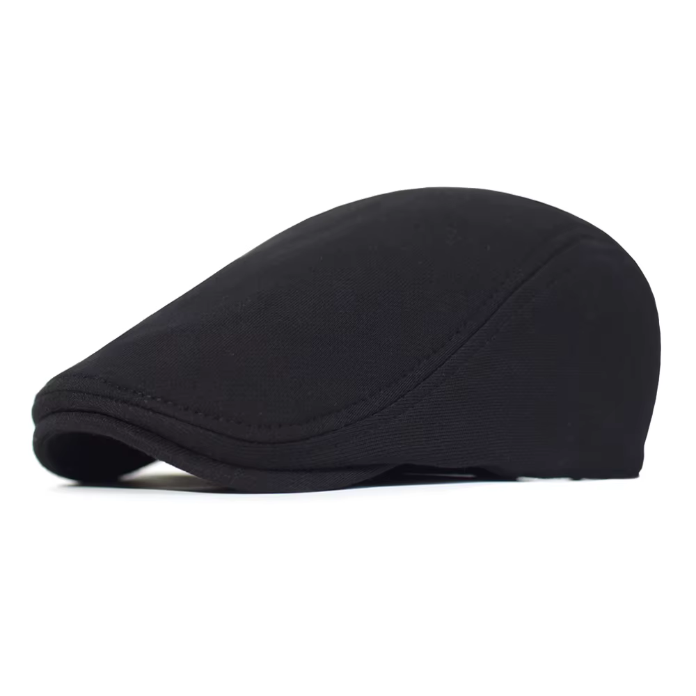 Casquettes de journal en coton pour hommes et femmes, béret doux et décontracté, solide, unisexe, ré