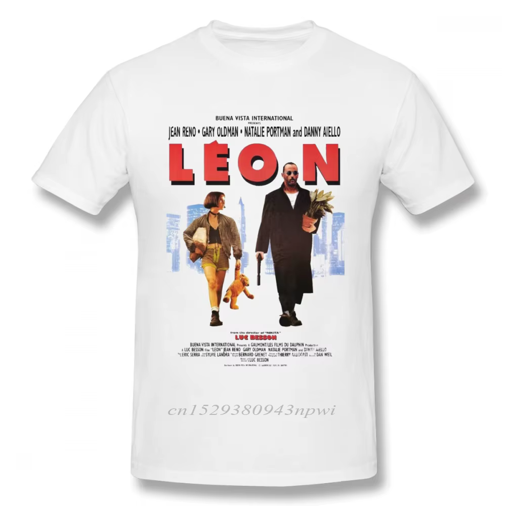 LEON-T-shirt Vintage Professionnel pour Homme, Imprimé 3D, Interrupteur, Respirant, Décontracté, Des