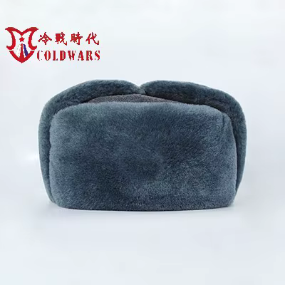 Casquette russe Ushanka en coton M69 Red Army Star Grey, casquette d'hiver