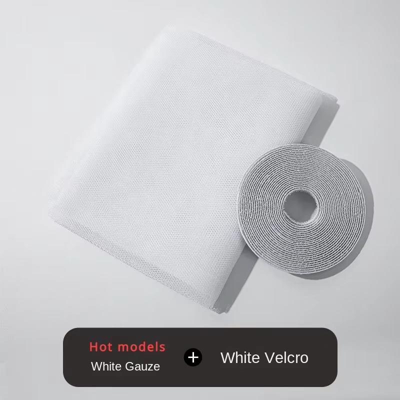 Moustiquaire pour lit, fenêtre, textile de maison, maille auto-adhésive anti-insectes et anti-mouche