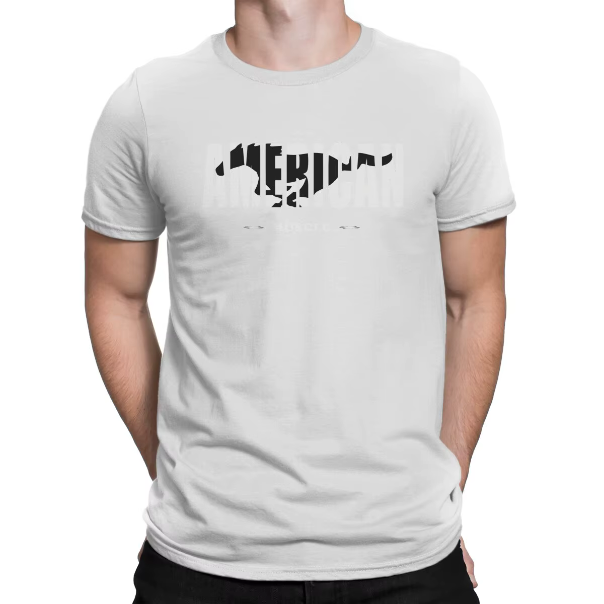 T-shirt manches courtes col rond homme, vêtement en coton, Hipster, cadeau d'urgence