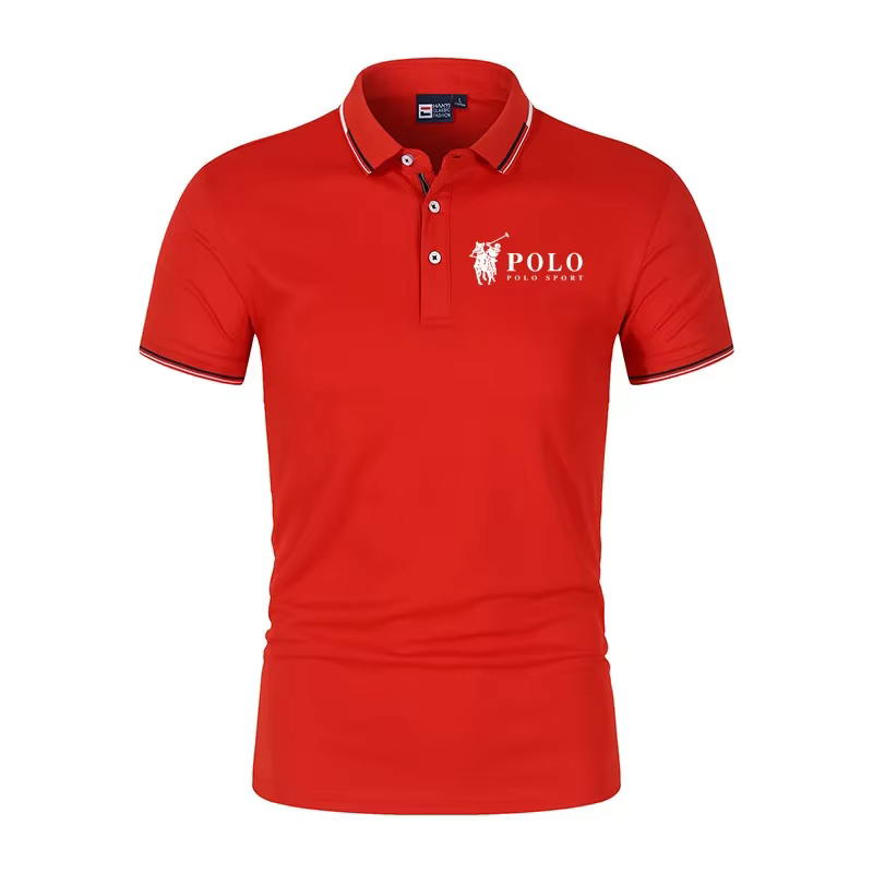 Polo d'été haut de gamme pour hommes, séchage rapide, respirant, décontracté, mode business, sport, 