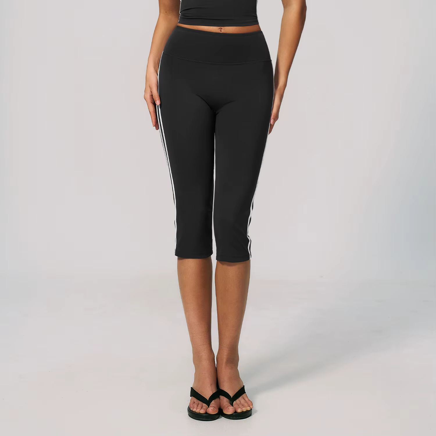Pantalon Capri de Yoga pour Femme, Legging de Fitness, Pantalon de Course et de Cyclisme, Legging de