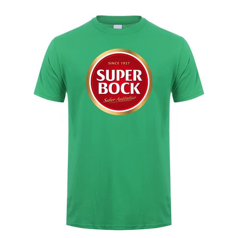 SUPollBOCK SABOR AUTENTICO Économie Unisexe Y-Tee DZ-007 Super Bock T Shirt Été Hommes Cool Coton Ma