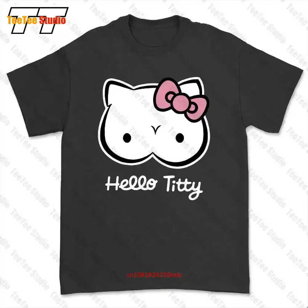 T-shirt Hello Titty Design, T-shirt BRQW