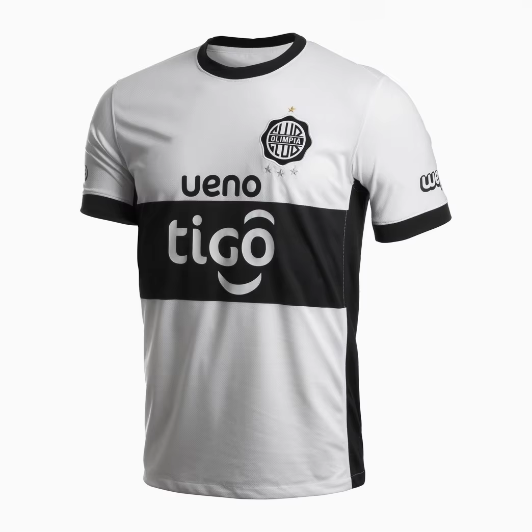 Nouveau Club Olimpia 2025 Kits de maison et d'extérieur robe de Match de Football T-shirt de sport p