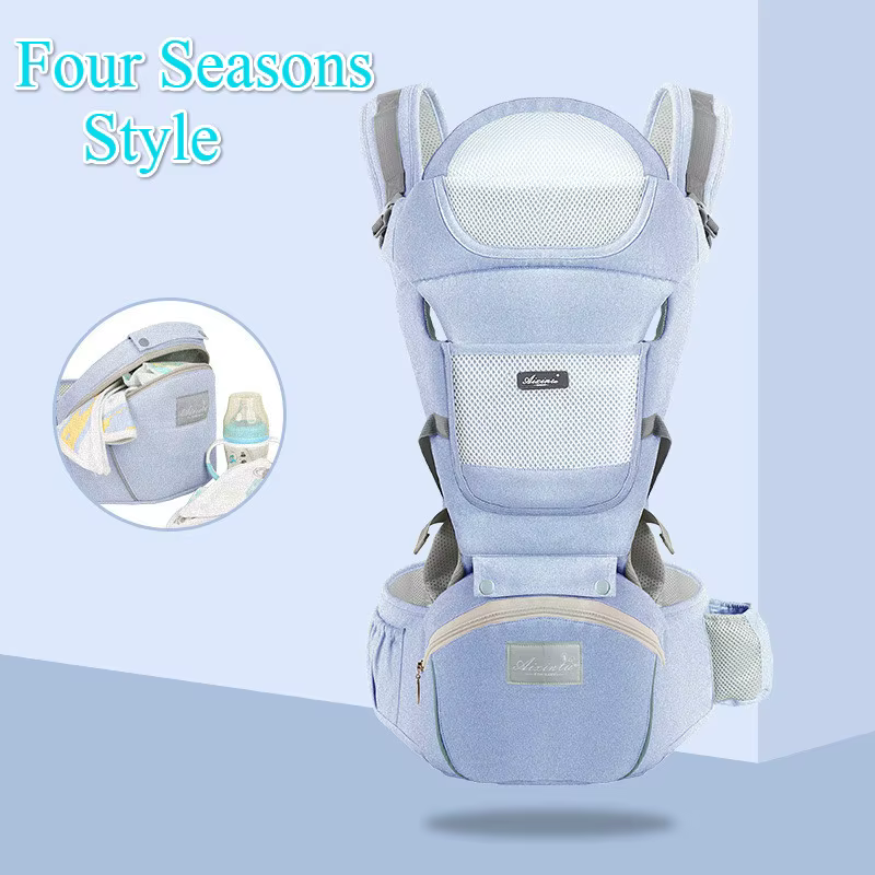Porte-bébé ergonomique pour bébé, siège Hipseat, face avant, kangourou ergonomique, écharpe pour béb