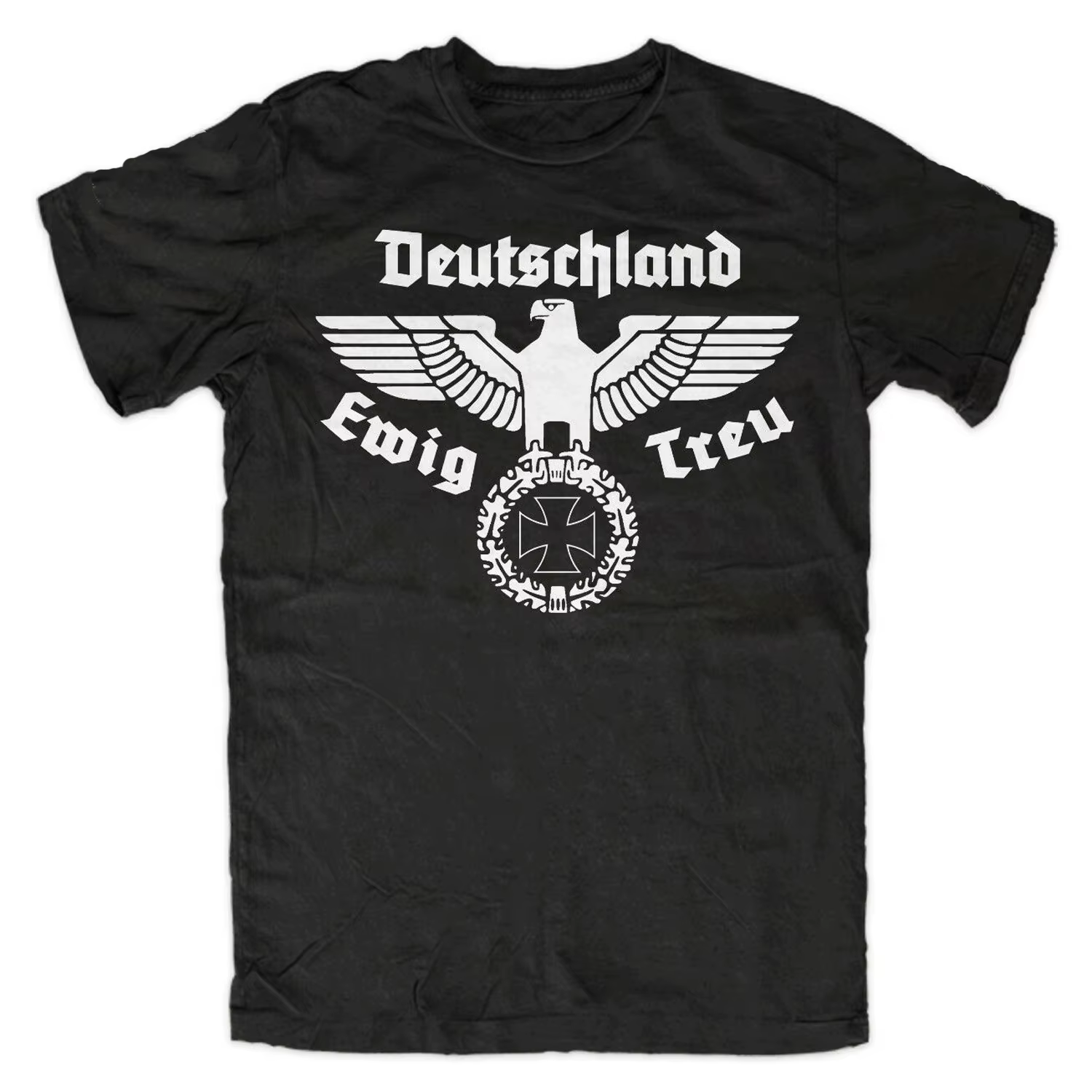 Eagle Germany T-shirt en coton pour hommes, style vintage rétro classique, streetwear décontracté, t