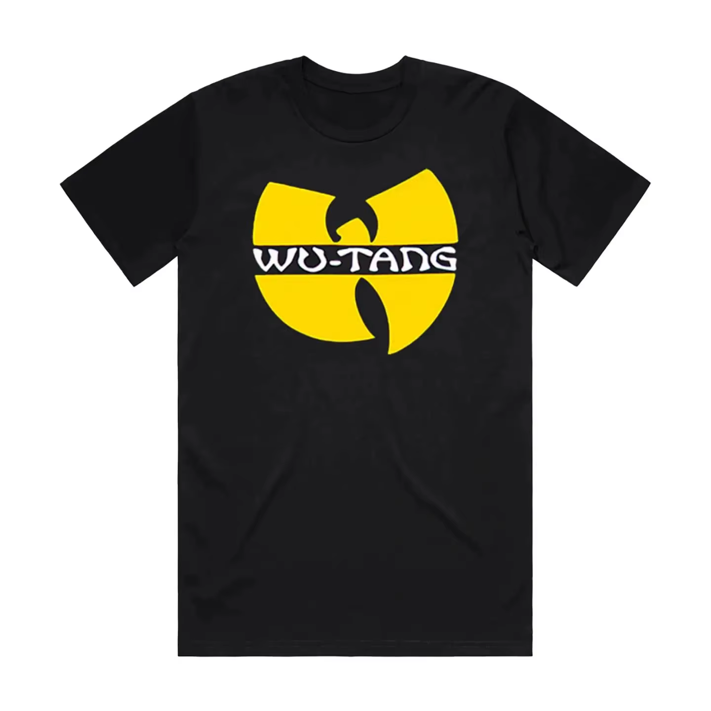 T-shirt à manches courtes Wu-Tang Clan Hip Hop Group, style rétro américain, ample et surdimensionné