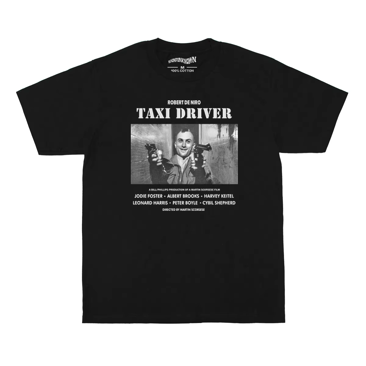 Chauffeur De Taxi T-Shirt Robert De Niro 70s 80S film naturel né tueurs hommes coton été lavé vêteme
