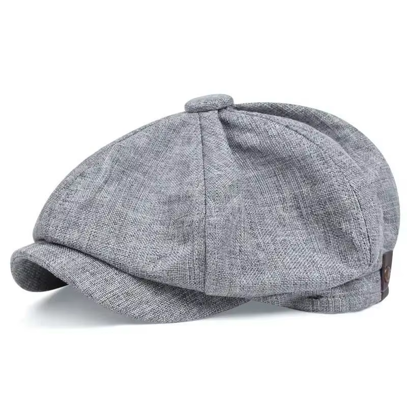Casquettes classiques pour hommes, chapeau Peaky, chapeau de journaliste, style Shelby, béret, chape
