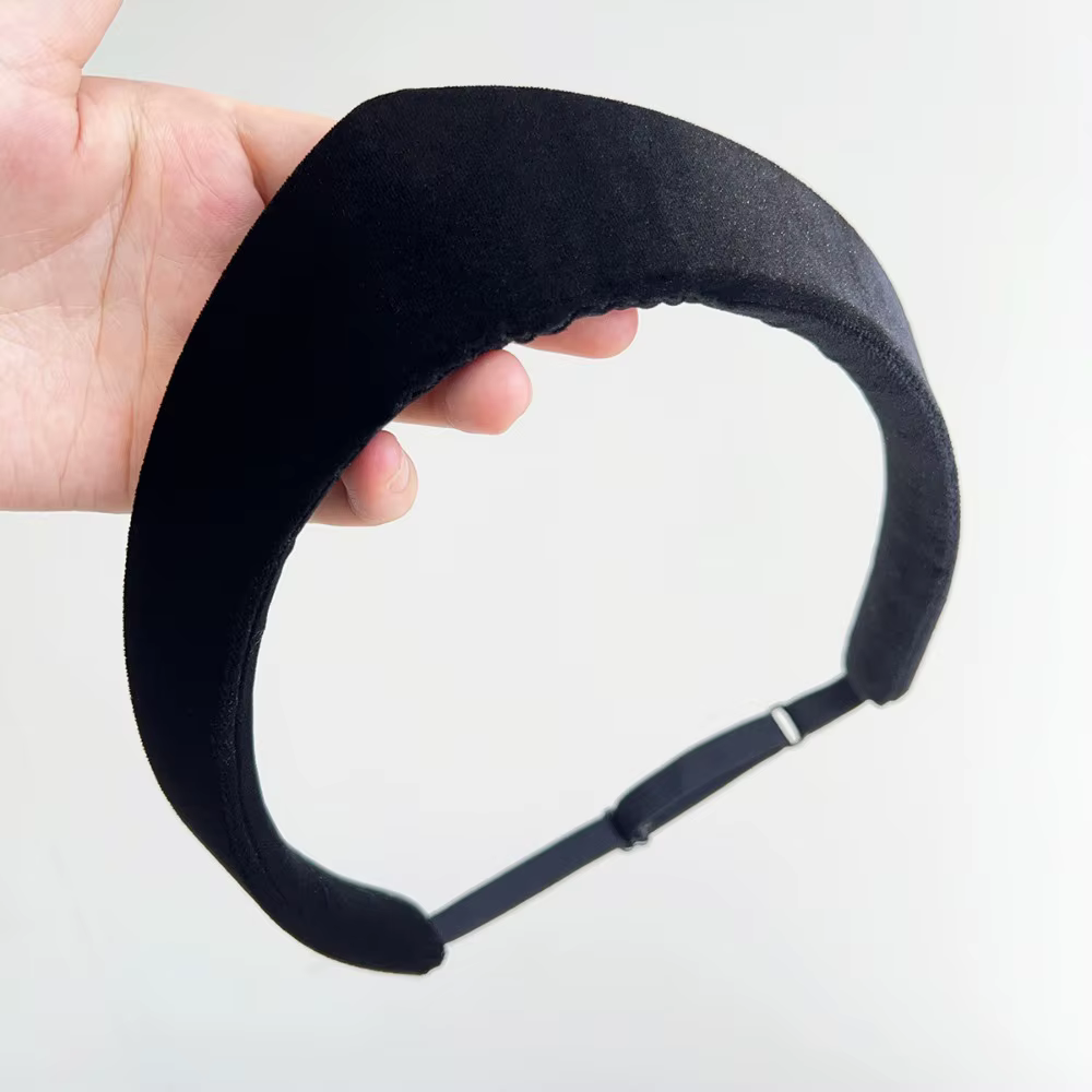 Bandeau en velours pour femmes, style européen et américain, nouveau bandeau rétro britannique 2025,