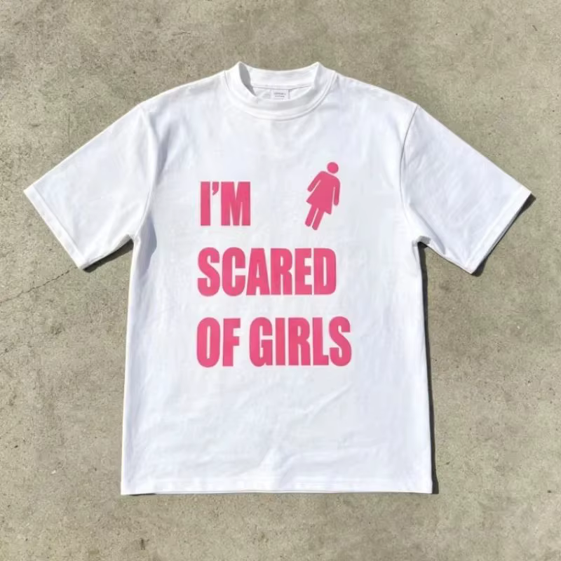 Nouveaux T-shirts Streetwear Tendance avec Slogan Y2K Hip Hop Oversize, Vêtements Décontractés à Imp