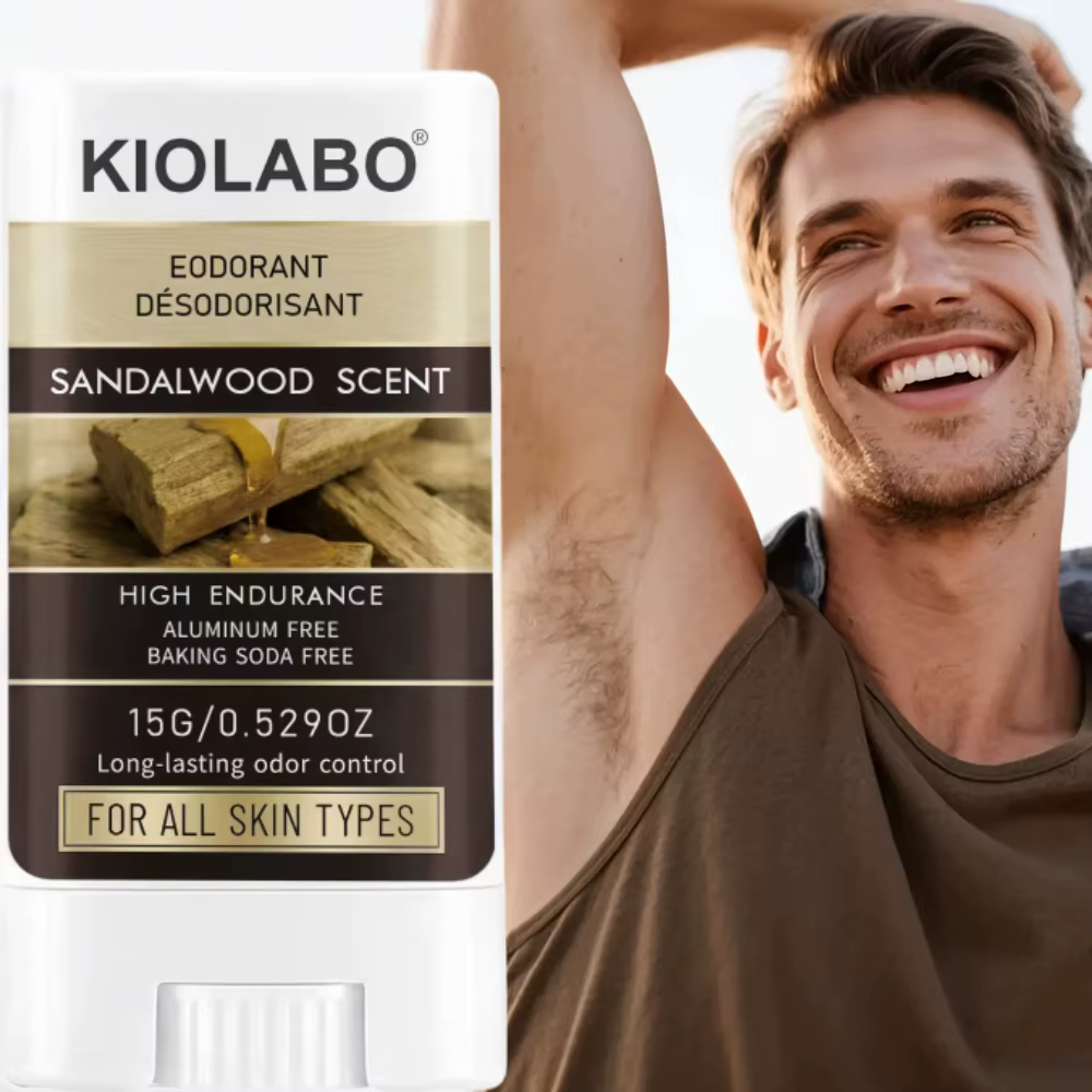 Crème anti-transpiration sportive, contrôle longue durée des odeurs et de l'humidité pour les mains,