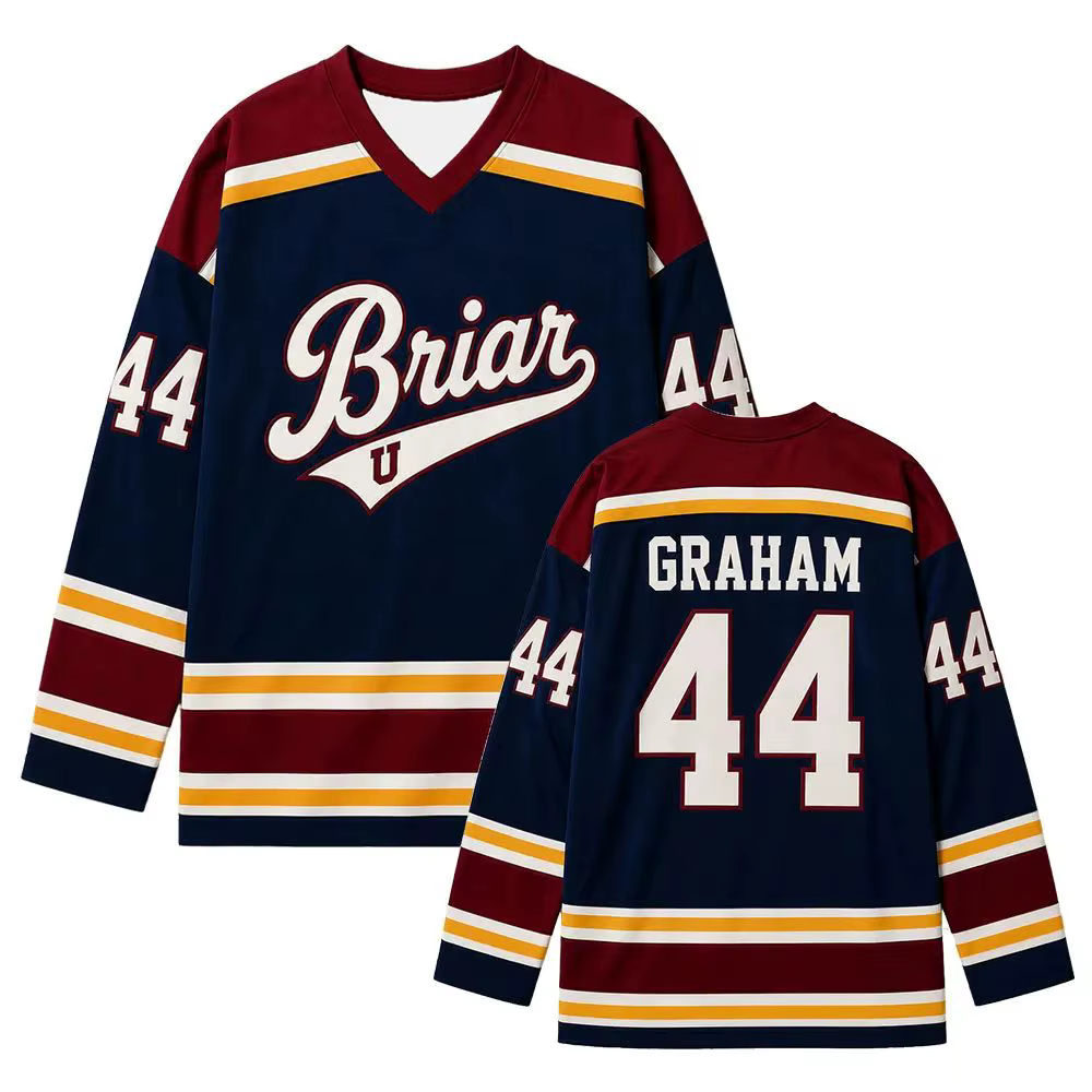 Maillot de hockey Hot TV Off Campus Briar University Graham 44 22 DI LAURENTIS 66 Tucker46 T-shirt h