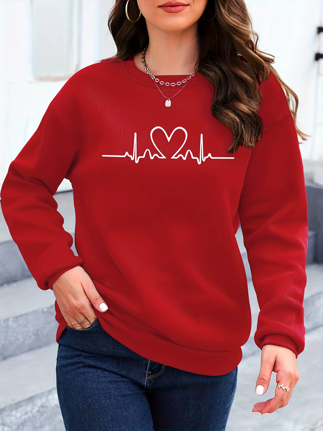 Sweat-shirt décontracté à manches longues imprimé ours pour femmes, PVD créatif, vêtements de rue to