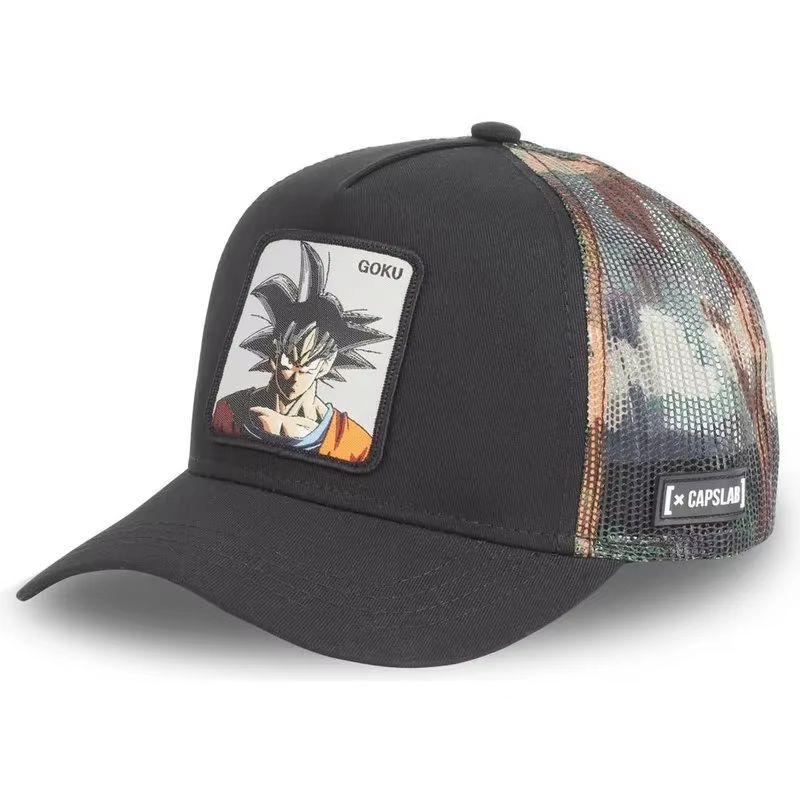 Dragon Ball Buu Goku casquette été voyage casquette à visière hommes broderie Hip-Hop casquette Styl