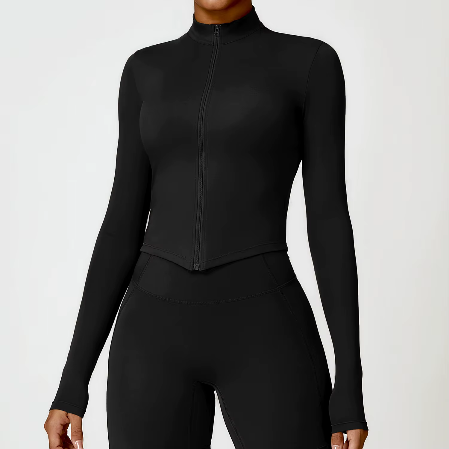 T-shirt à manches longues pour femmes, vêtements de course en plein air, Fitness, haut une pièce, no