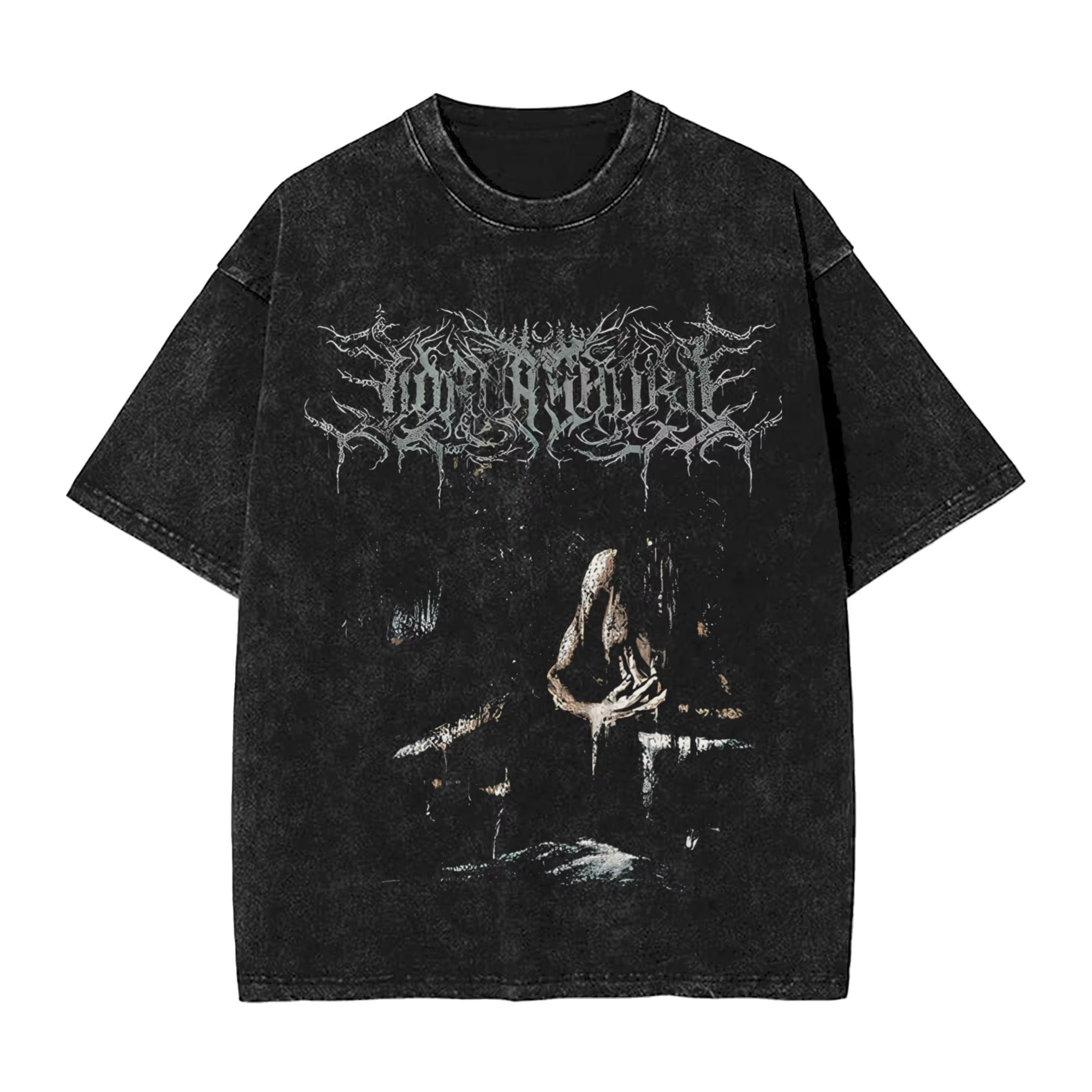Lorna Shore t-shirts Hip Hop lavé 100% coton surdimensionné T-Shirt nouveauté pour hommes haut pour 