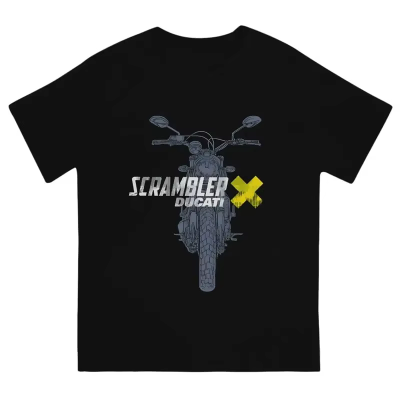 Scrambler hommes T-Shirt Mv Augusta drôle T-Shirt à manches courtes col rond T-Shirt pur coton idée 