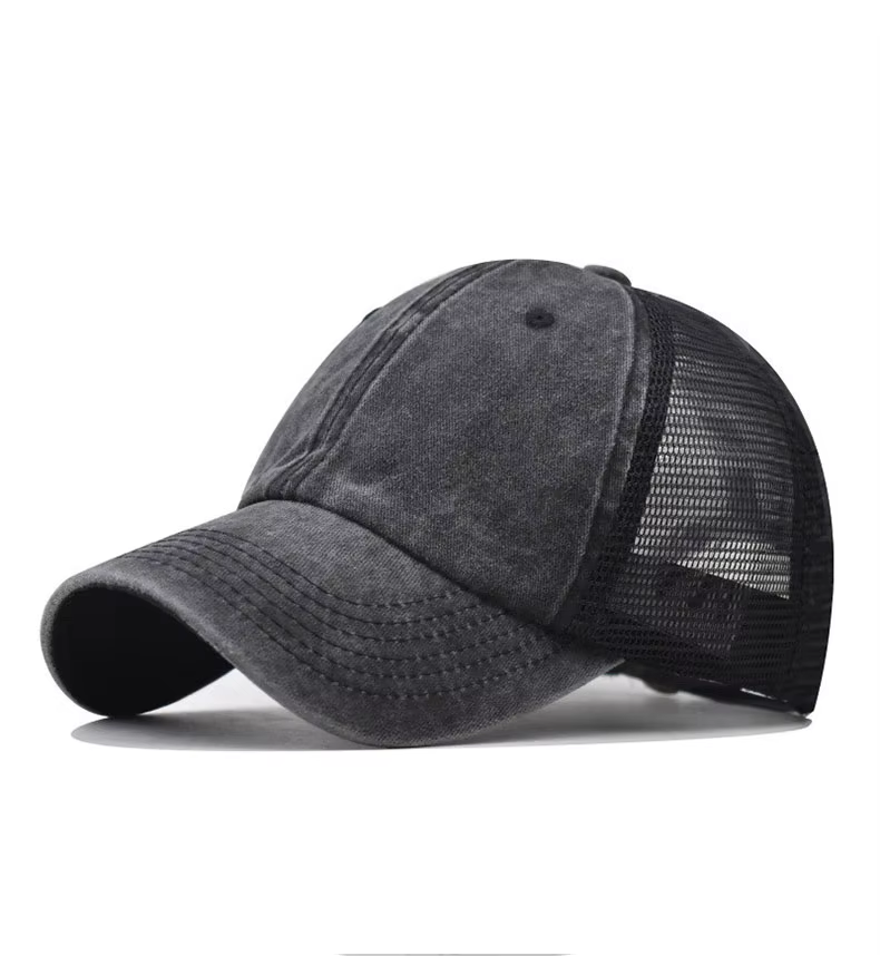 Casquette de baseball en coton lavé avec logo personnalisé, broderie personnalisée, casquette pour h