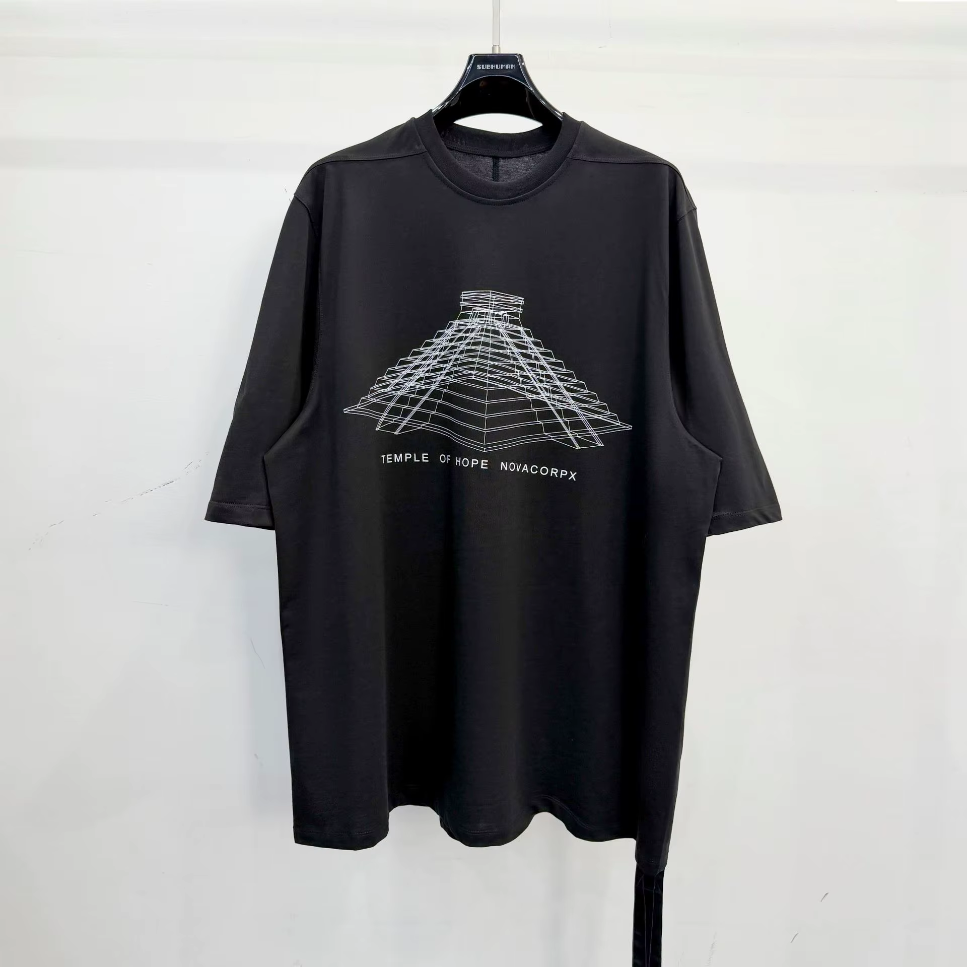 T-shirt Homme Oversize Décontracté Owen Seak 100% Coton Gothique Vêtements Homme Hauts T-shirts Manc