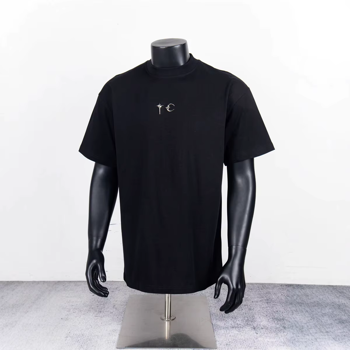 Thug Club 2026 New Street Hip-Hop Style basique délavé surdimensionné unisexe T-Shirt