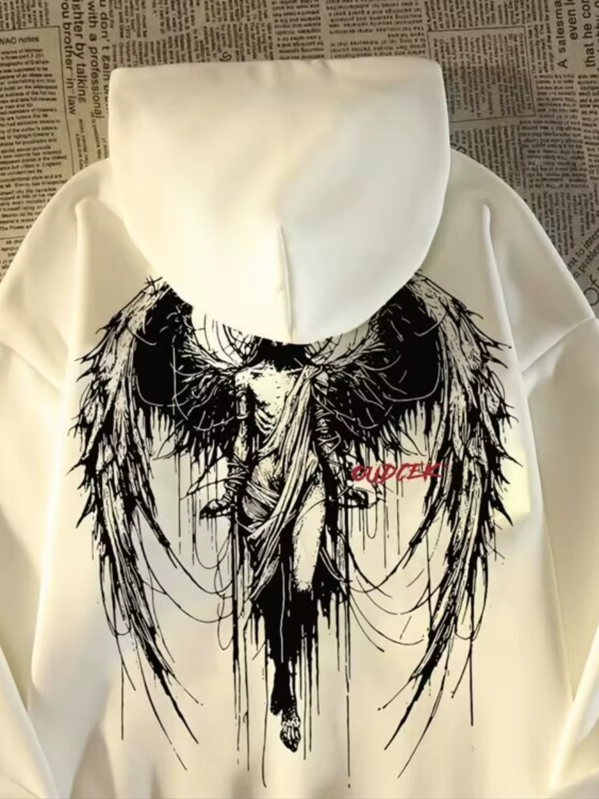 Cool Wing sweat à capuche pull décontracté hommes femmes quotidien confortable polyvalent en plein a