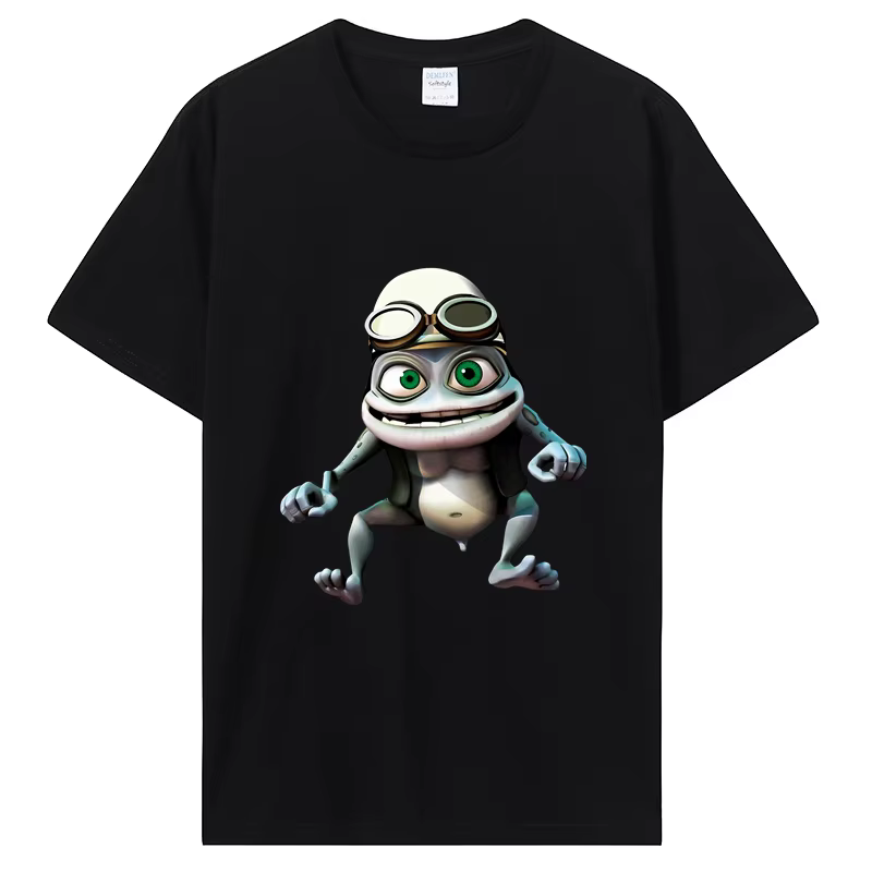 T-Shirt à Manches Courtes en Coton pour Homme, Streetwear Décontracté et Mignon, Hip Hop, Harajuku