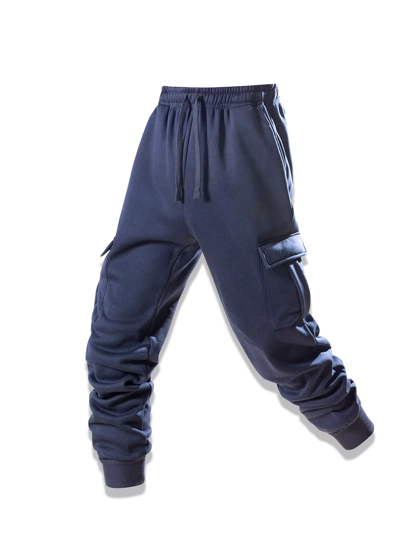 2025 nouveaux hommes Joggers pantalon ample cordon pantalons longs hommes multi-poches pantalons de 