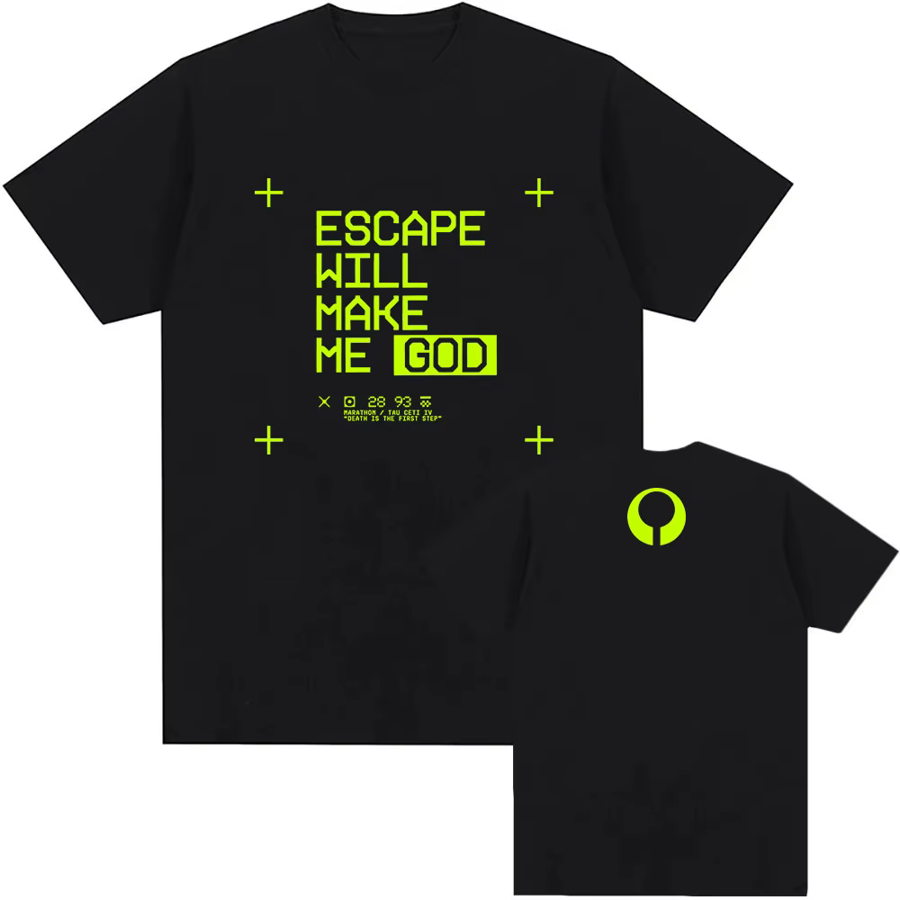T-shirt Game Marathon Collection 0.50 pour Hommes et Femmes, Vêtement à Manches Courtes en Coton, T-