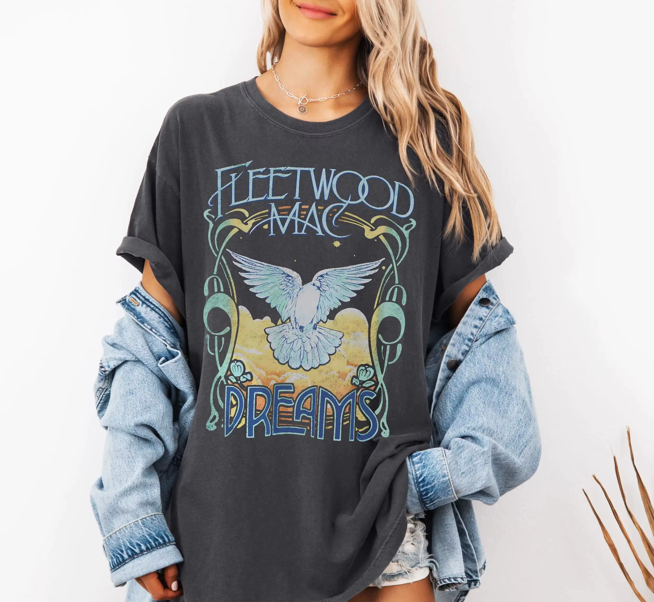 T-shirt graphique Fleetwood Mac, groupe de musique rock, pour hommes et femmes, manches courtes, t-s