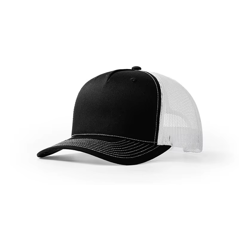 Casquette de camion en maille respirante, chapeaux de papa, bloc de couleurs, haute qualité, Logo br
