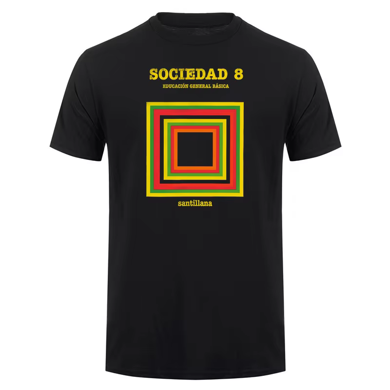 EGB Book T-shirt graphique de basket-ball, T-shirt d'été à manches courtes en coton, vêtements vinta