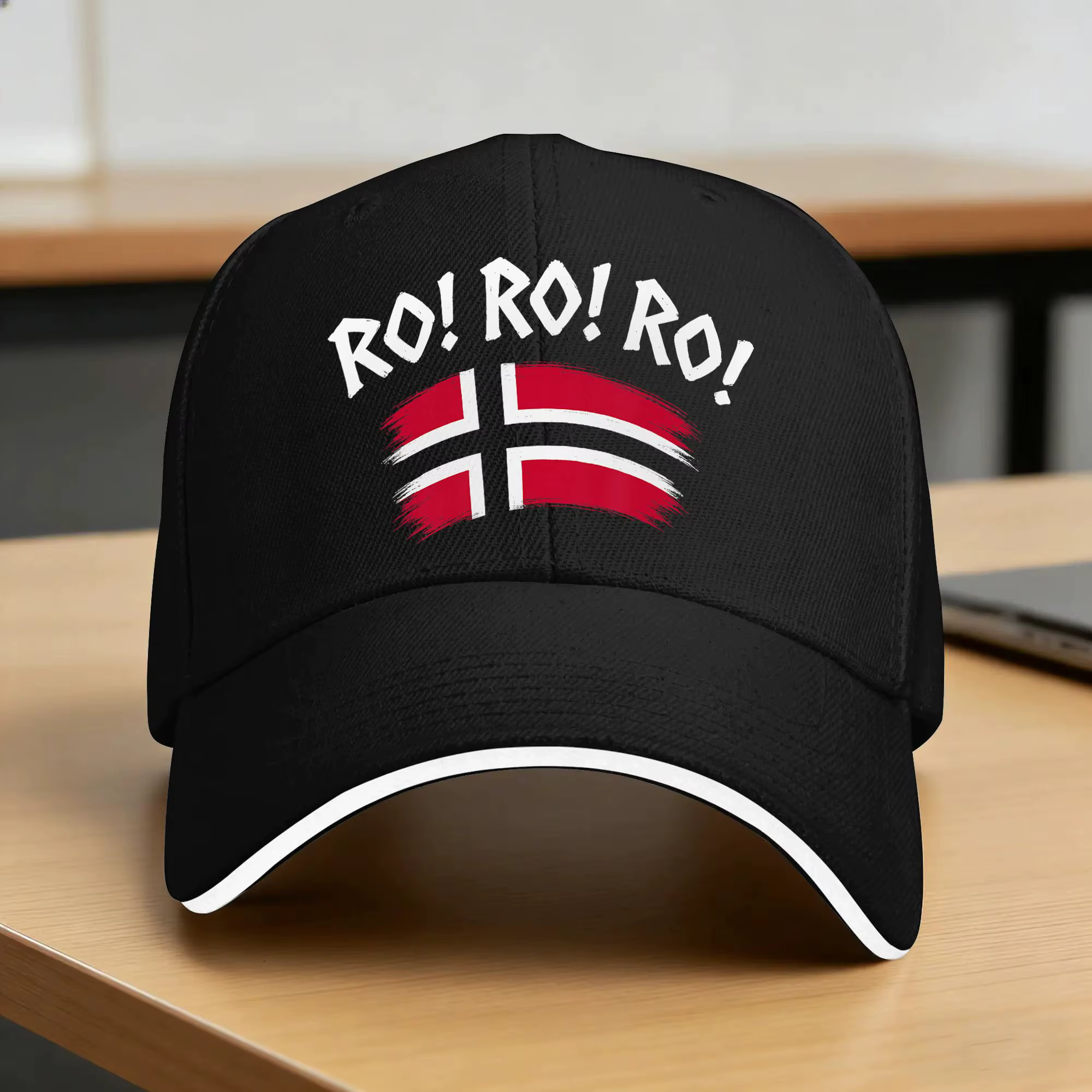Casquette de baseball drapeau norvégien Norway Row Norge Ro, casquette de camionneur rétro y2k pour 