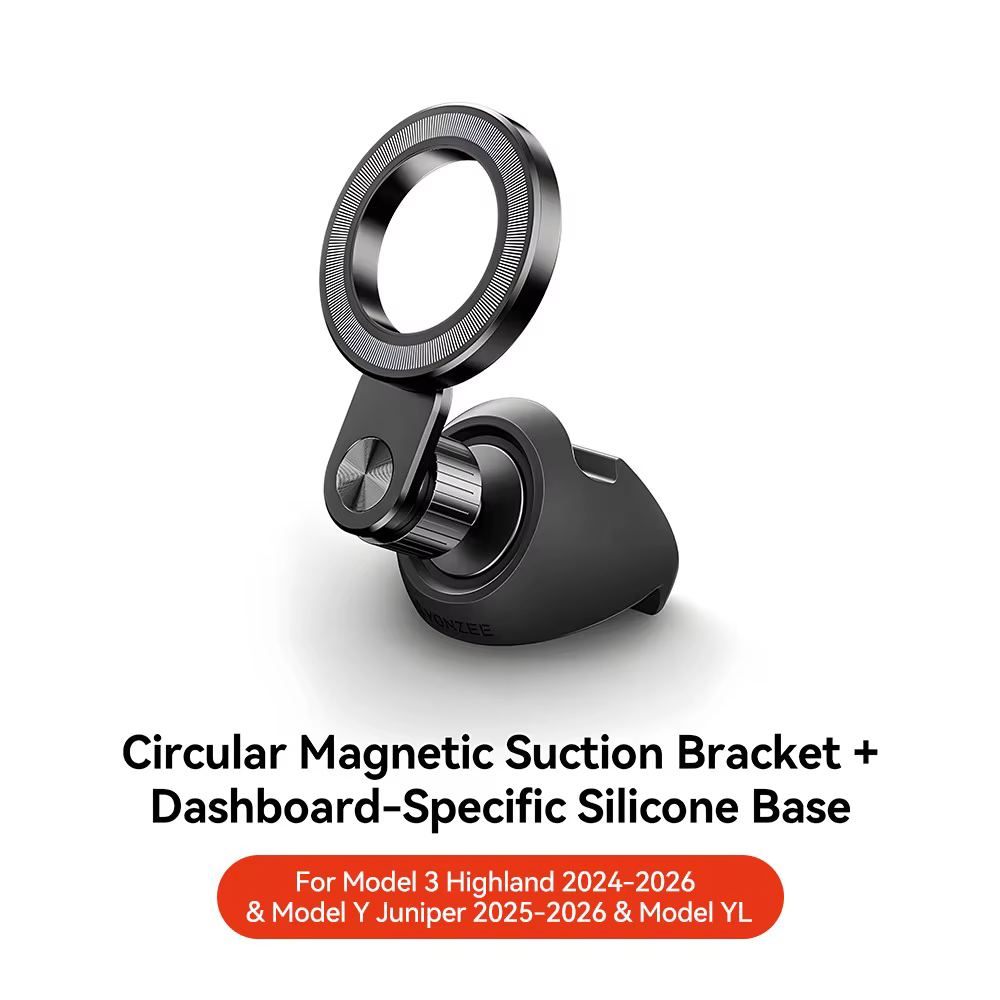 Support magnétique pour téléphone de voiture YZ pour Tesla Model 3 Y/YL Highland Juniper, rotation à