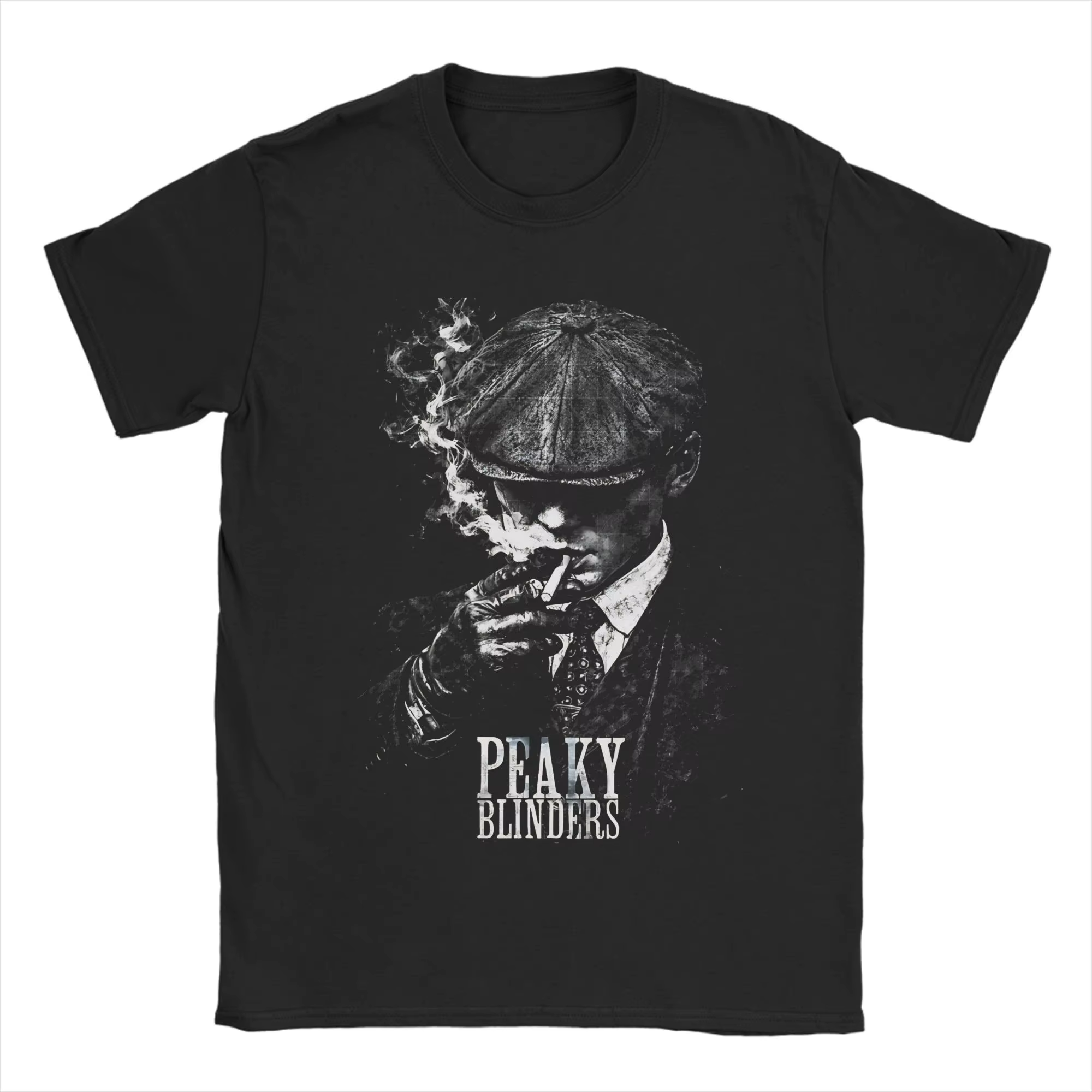 T-Shirt unisexe à col rond pour hommes, 100% coton, manches courtes, surdimensionné, Y2k, avec image