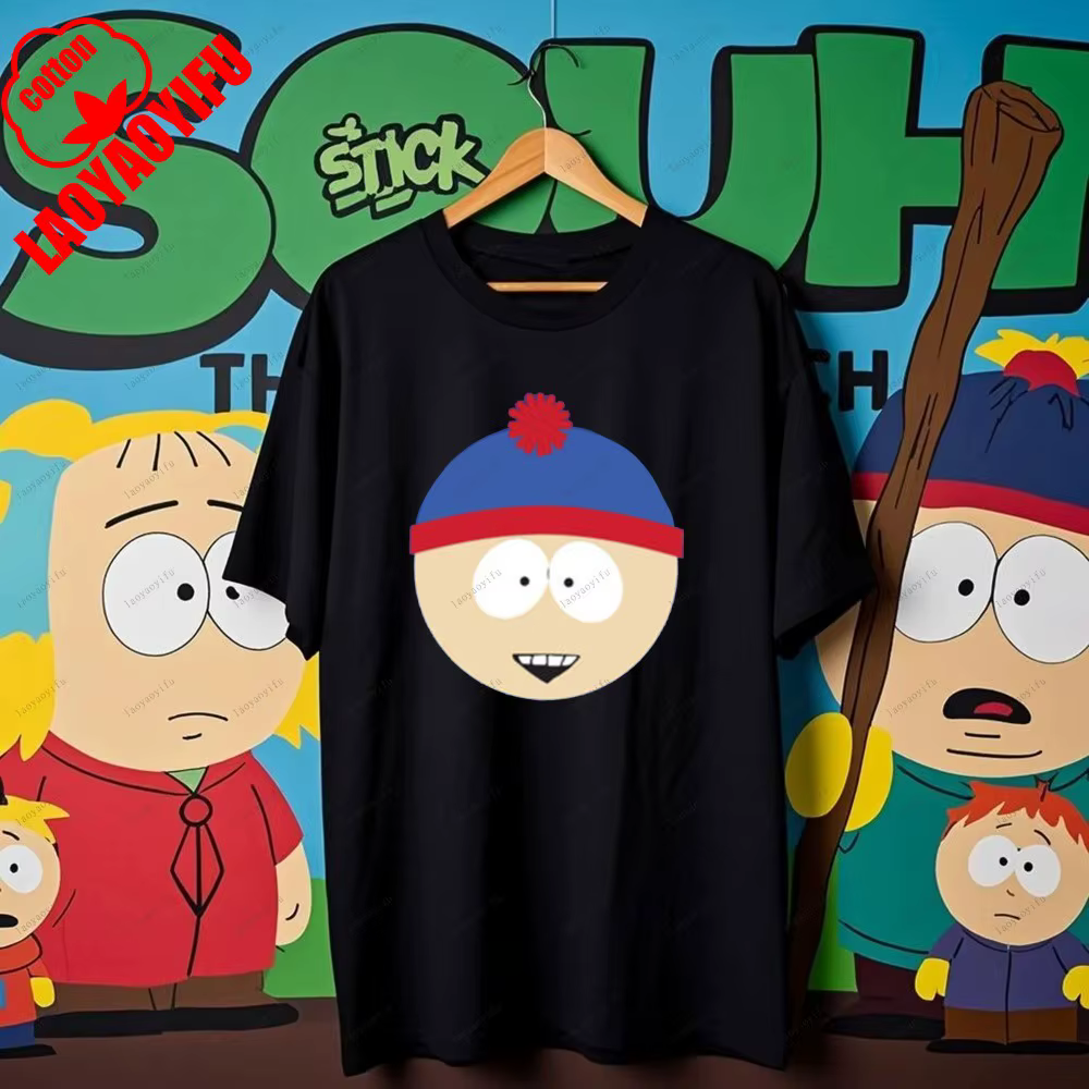 Amusant parc du sud dessin animé t-shirt unisexe femmes hommes t-shirt imprimé t-shirts hauts été co
